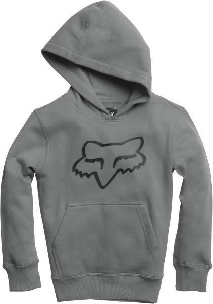 Youth Legacy Pullover Fleece Heather Graphite