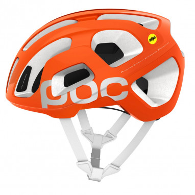 Octal Avip Mips Fahrradhelm - zink orange hydrogen white