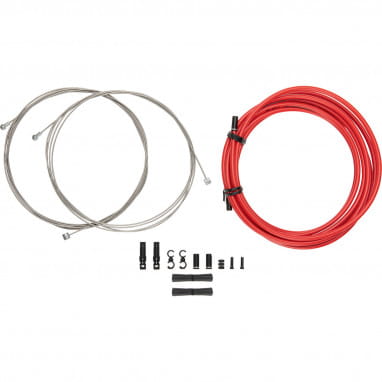 Set di cavi freno Universal Sport XL - rosso