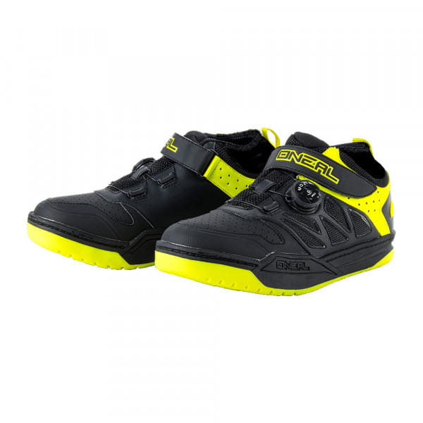 Session SPD Schuh - black/neon yellow