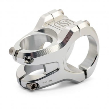 TS stem, clamping 35 mm, length 32 mm - silver