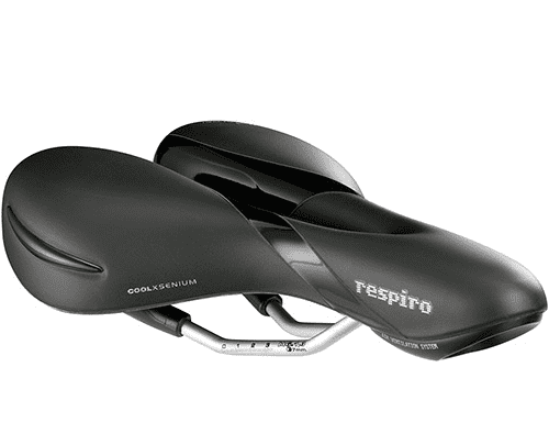 Respiro Moderate bicycle saddle - black