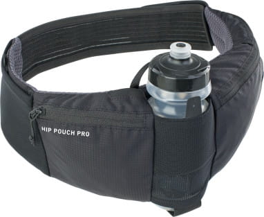 Hip Pouch Pro + 0.55 l water bottle - Black