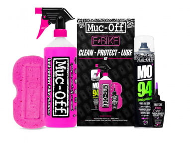 E-Bike Clean, Protect & Lube Kit (version Wet Lube)