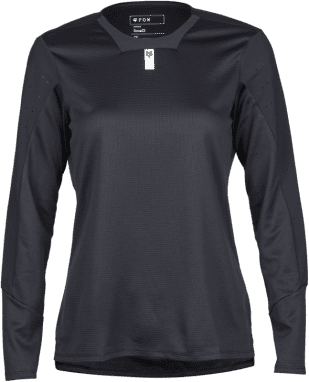 Maglia a maniche lunghe Defend Donna - Nero