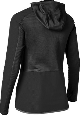 Women DEFEND THERMO HOODIE - Black
