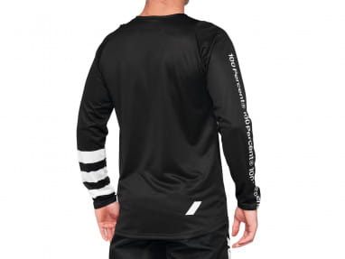 R-Core Youth Long Sleeve Jersey - black/white