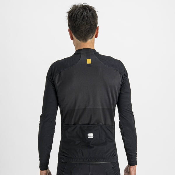 Bodyfit Pro Thermal Jersey - Zwart Goud