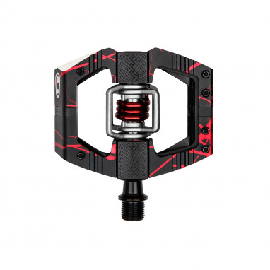 Mallet Enduro LS Klick-Pedal - Splatter Limited Edition Black/Red