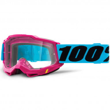 Accuri Gen.2 Anti Fog Goggles Clear - Pink/Turquoise