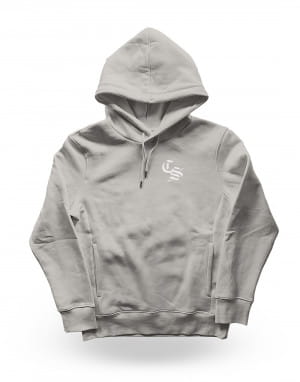 Mens Technical Hoody Pullover - Off White