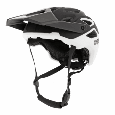 Pike 2.0 Solid Helm - Schwarz/Weiss