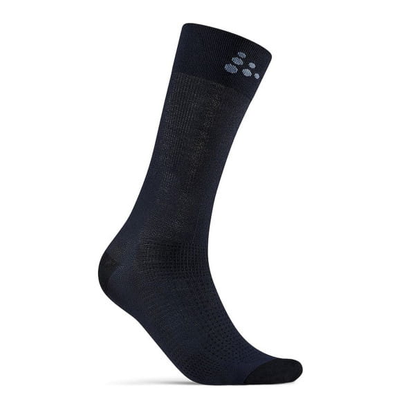 Calcetines CORE Endure Bicycle - Negro/Blanco