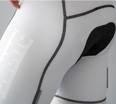 RNRNYC™ IMPACT Bib Shorts - White