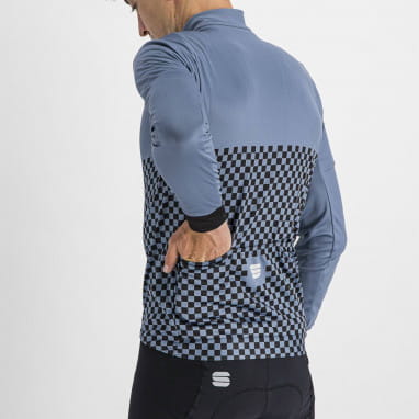 Checkmate Thermal Jersey - Blue Sea Black