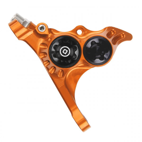 RX4+ Bremssattel Flatmount vorn - DOT - orange