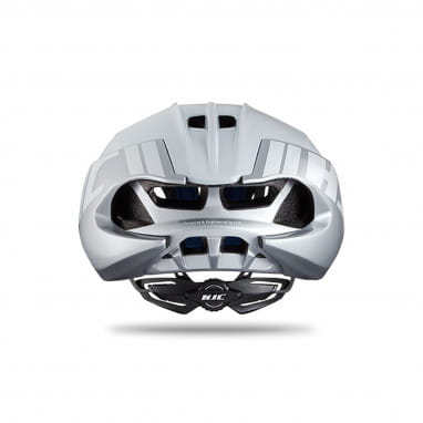 Furion Road Helmet - Gloss White Silver