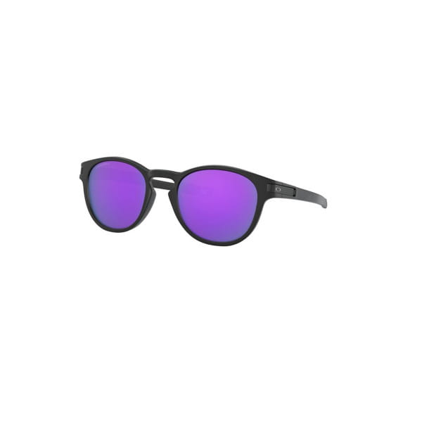 Latch Sunglasses - Black - PRIZM Purple