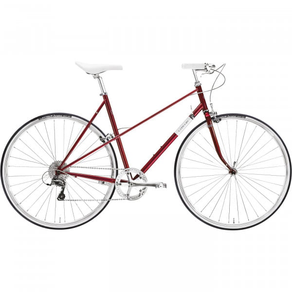 Echo Mixte Uno 8 velocità - Rosso Vampiro