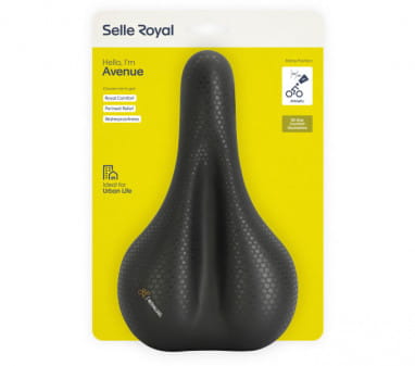 Avenue Urban Athletic bicycle saddle - black