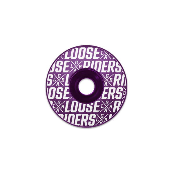 Stem cap Logo Pattern - purple