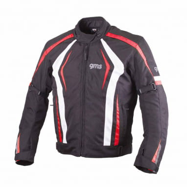 Jacket Pace - black-red-white