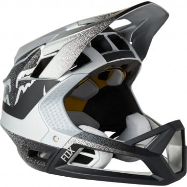 Proframe Vapor CE - Fullface Helm - Silber/Schwarz/Weiß