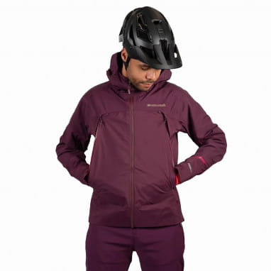 MT500 Wasserdichte Jacke II - Aubergine