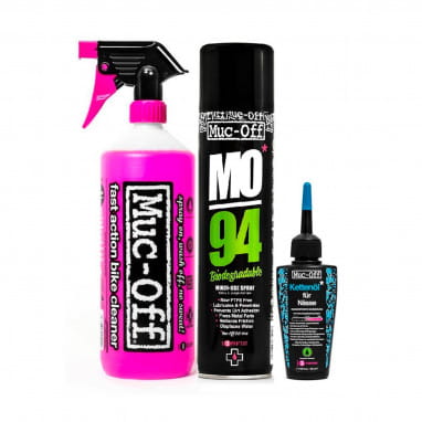 Wash, Protect and Lube Kit (Wet Lube Version)