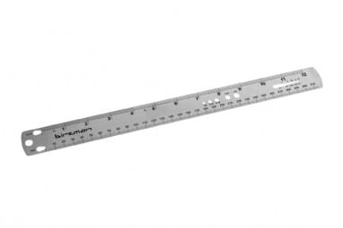 Righello per raggi (lunghezza massima misurabile: 300 mm)