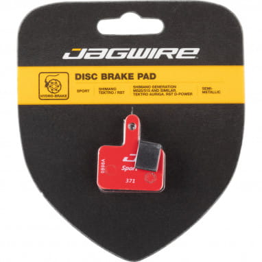 Brake pads Disc Sport Semi-Metallic for Shimano Deore LX, Tektro Auriga