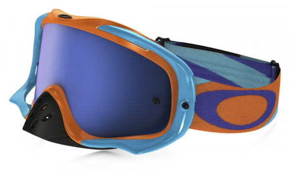 Crowbar MX Goggle - Heritage Racer Orange - Ice Iridium