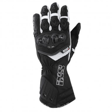 RS-200 Motorrad-Handschuh black white