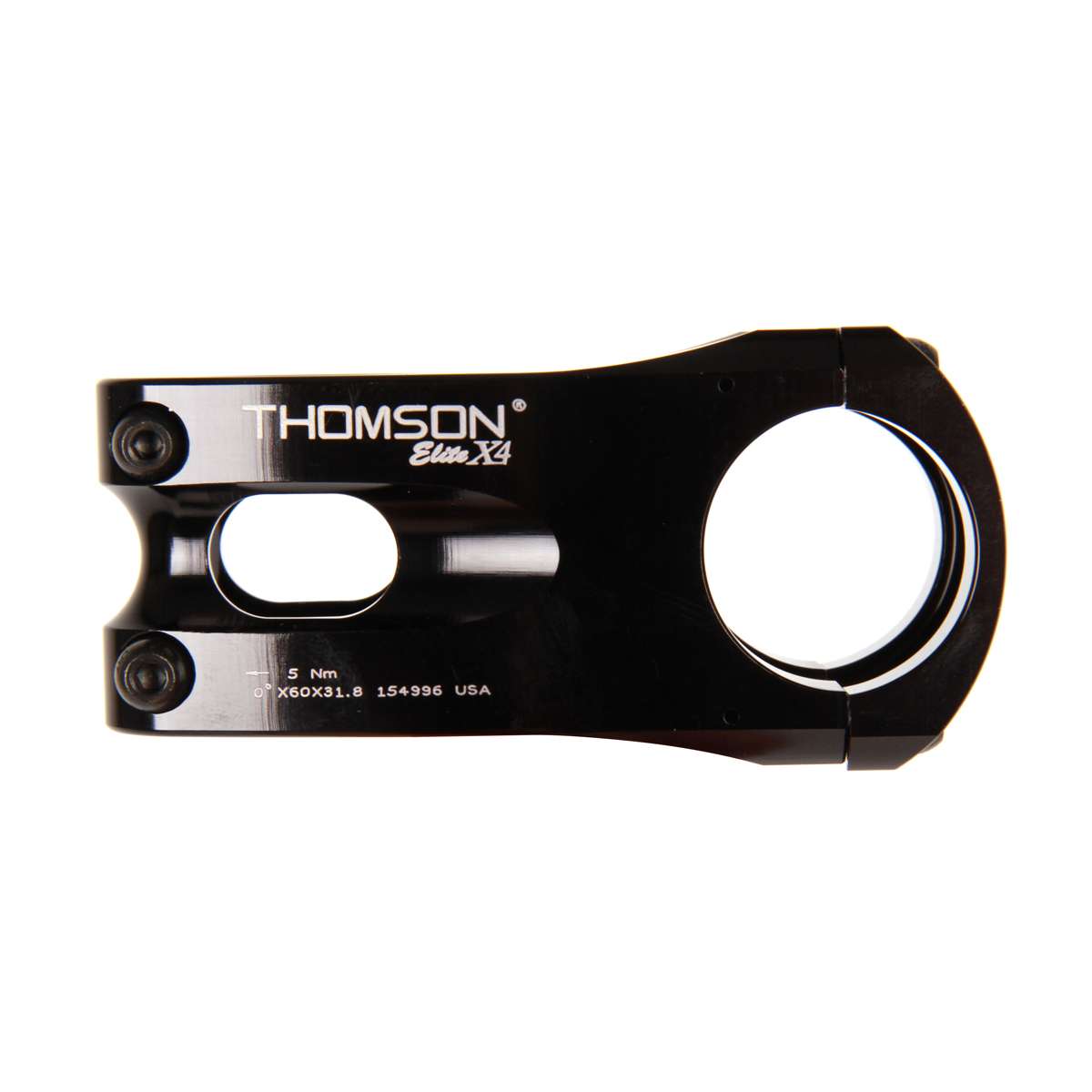 Thomson Elite X4 Trail stem 31.8mm - black | Ahead stems | BMO Bike  Mailorder