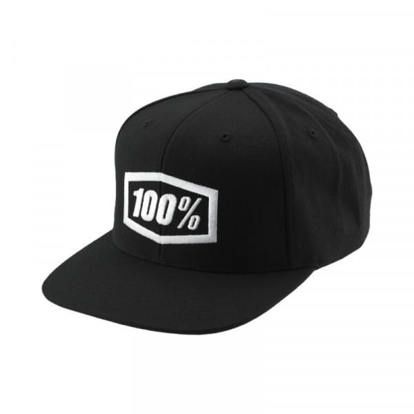 Icon AJ Fit Snapback Hat - black