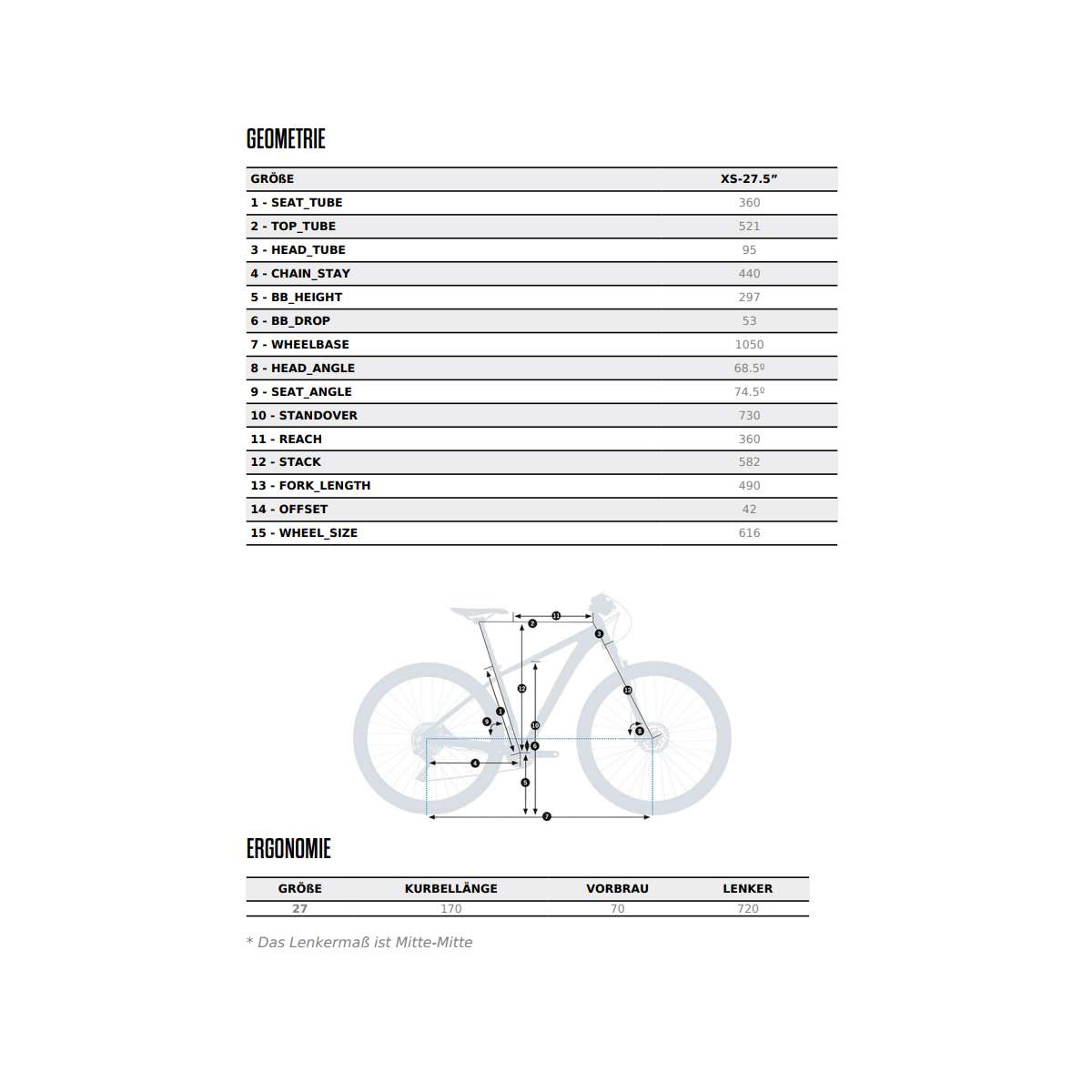 Orbea fashion mx 27.5 xs