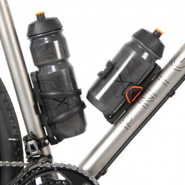 Side Release Bottle Cage - schwarz