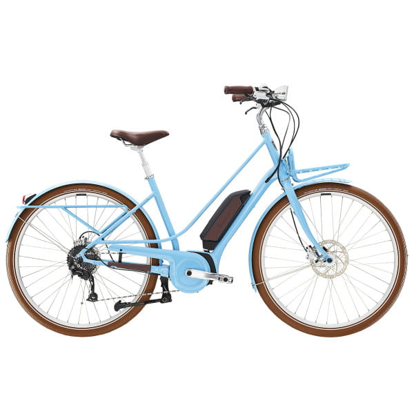 Juna+ WIE Vélo de ville électrique - Bleu Trabi