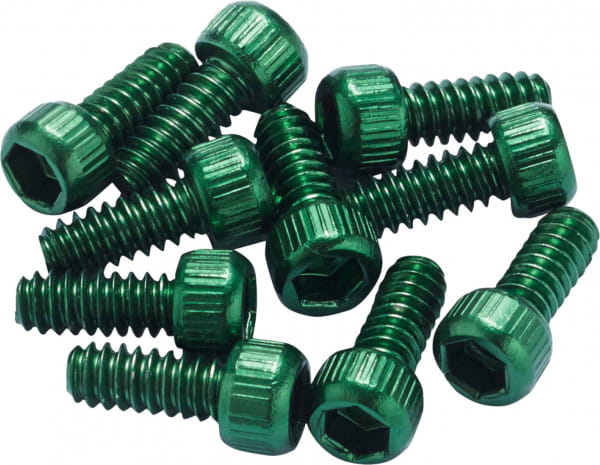Replacement pins for Black ONE / Escape Pro pedal 10 pieces - green