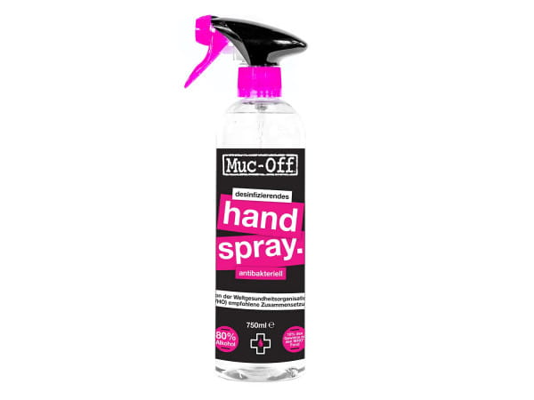 Spray antibactérien pour la désinfection des mains 750 ml