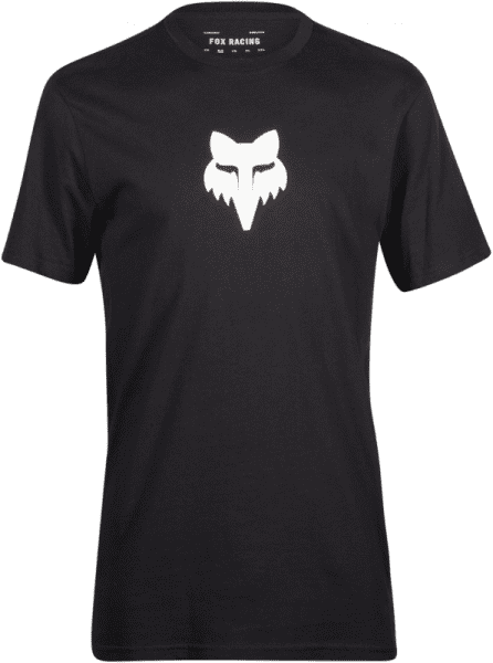 Fox Head Prem T-shirt met korte mouwen - Zwart