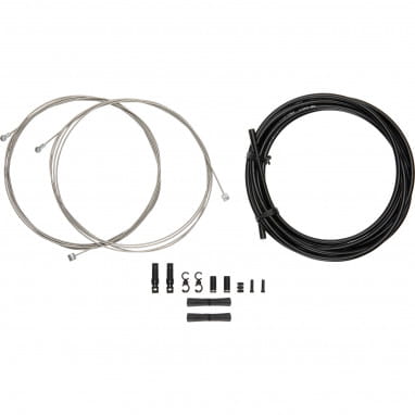 Brake cable set Universal Sport XL - black