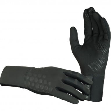 Flow Windbreaker Gloves - noir