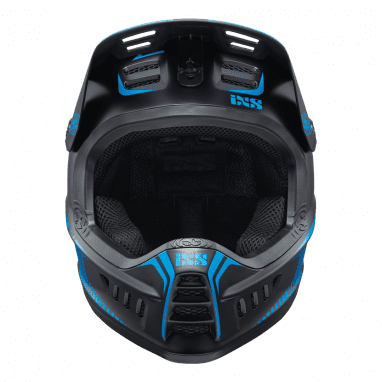 Xact Fullface Helmet - black/fluor blue