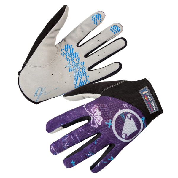 Hummvee Lite Icon Gloves Kriss Kyle - Limited Edition - Purple/Gray