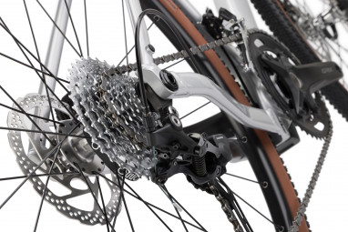 Ruut AL 1 2x Gravel Plus Bike - Chrome/Black