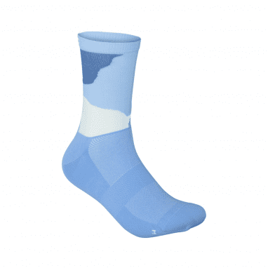 Essential Print Sock - Colour Splashes Multi Basalt Blue