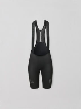 Womens Aeon Bib Shorts - Black/Black