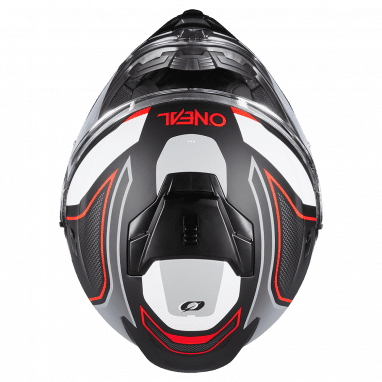 D-SRS helmet SQUARE black/gray/red
