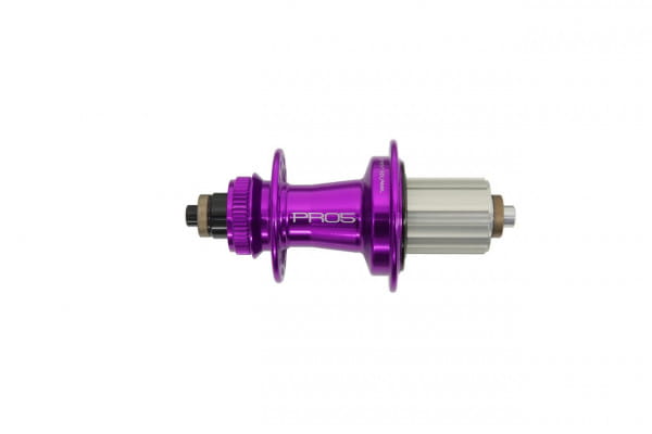 Pro 5 Hinterradnabe 32 Loch - Centerlock - purple - Shimano Aluminium Freilauf